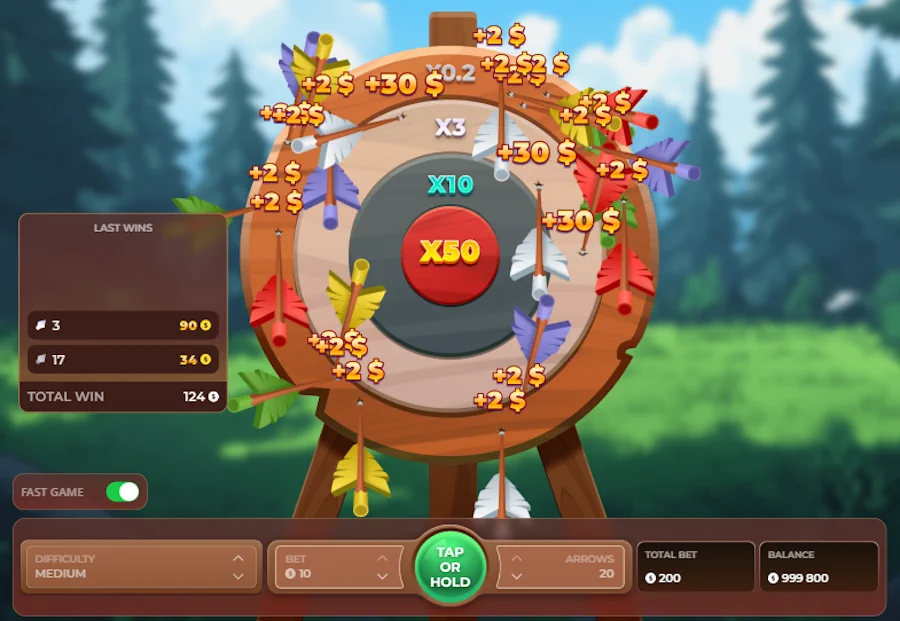 how the forest arrow works